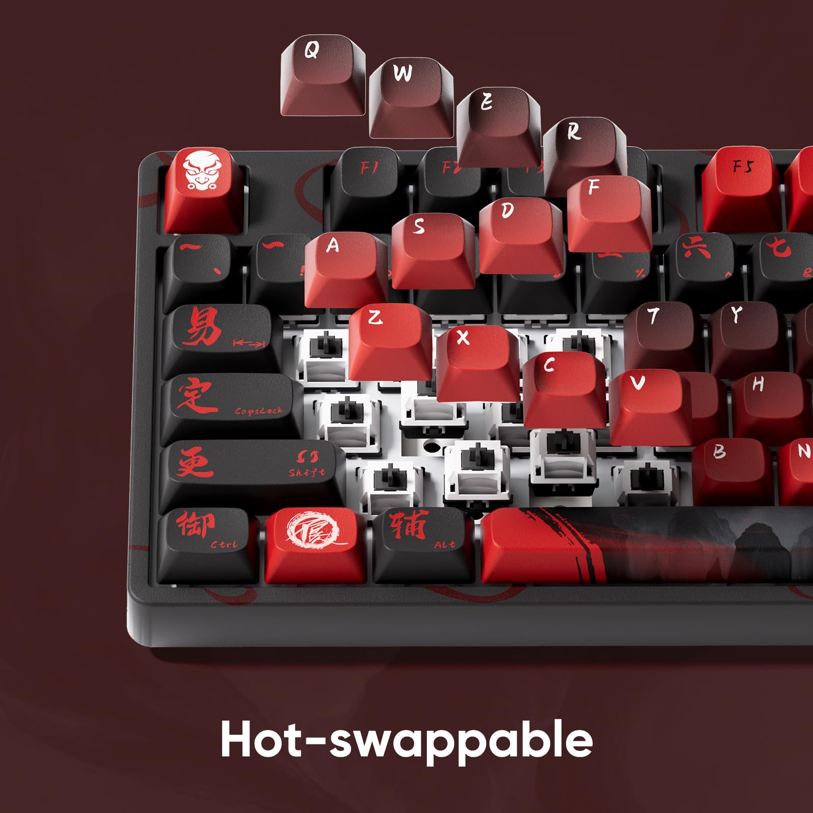 Amazon.com: Akko Wireless Gaming Keyboard The Degenerate 5108B